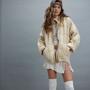 Free People Dolman Quilted jacket